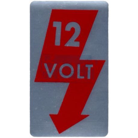 AUTOCOLLANT 12V MONTANT DE PORTE
