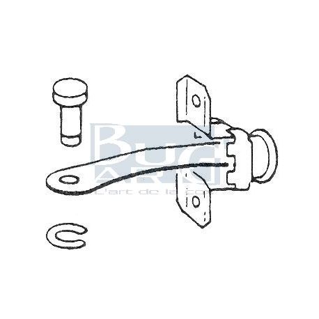 CLIPS AXE ARRÊT DE PORTE