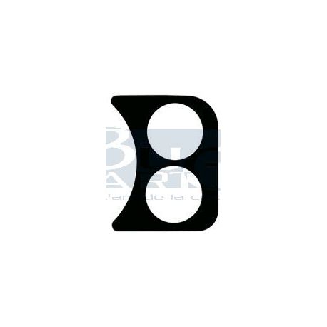 SUPPORT 2x52mm VDO  DROITE