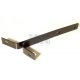 FERRURES P.C. -67 AR. NOIR paire