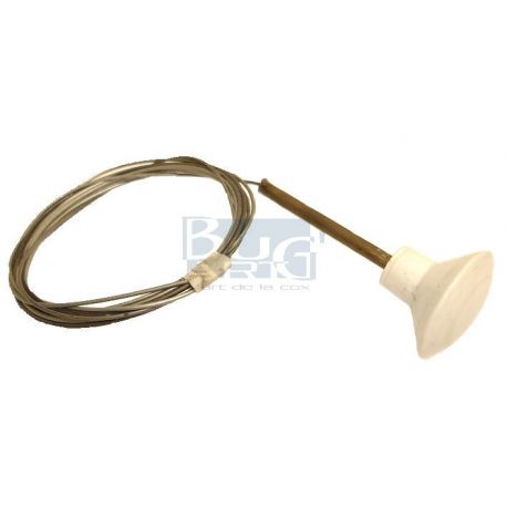 CABLE COFFRE AV.T1-68 ET KG bouton blanc