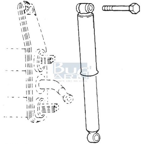 BOULON SUPERIEUR AMORT AV. -62