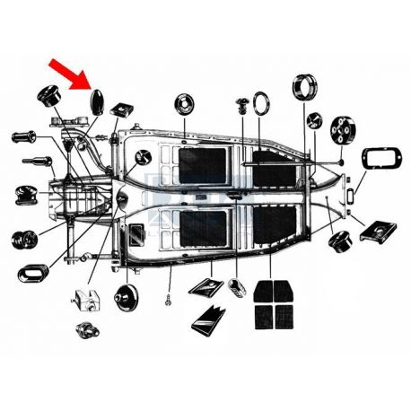 BUTOIR DE SUSP. AR. Paire