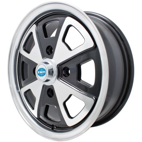 JANTE 2.0L  5.5x15 NOIRE ET POLIE