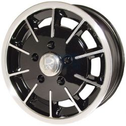 JANTE GASBURNER 5.5x15  5x130 NOIRE ET POLIE