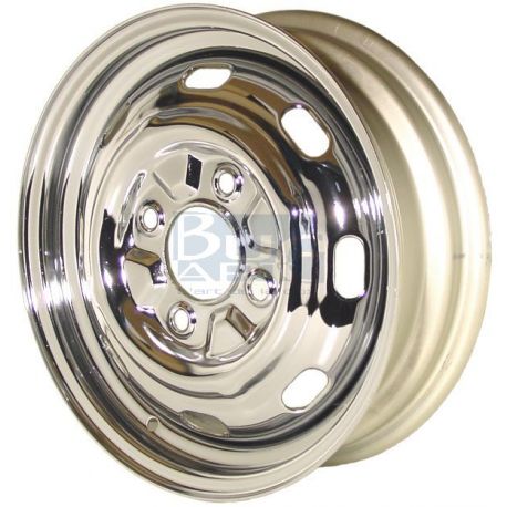 JANTE STANDARD CHROME 4.5X15 4TR.