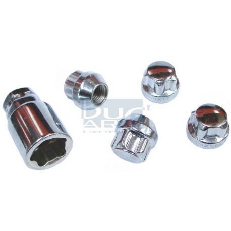 ECROUS ANTIVOL POUR GOUJONS