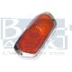 VERRE FEU AR. -59  ROUGE/CHROME pce