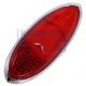 VERRE FEU AR. 60-69  ROUGE/ROUGE pce