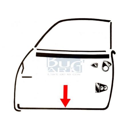 JOINT DE PORTE KG GAUCHE