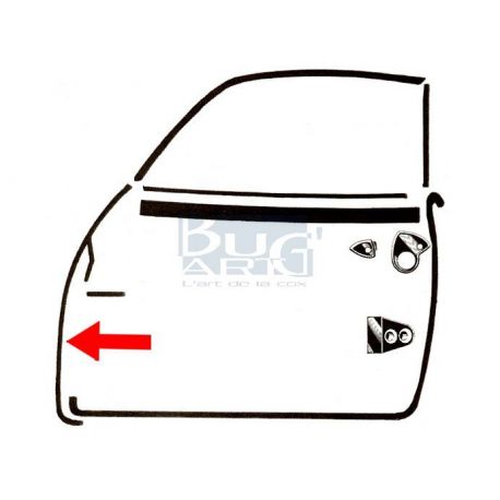 JOINT MONTANT PORTE KG GA