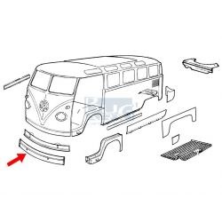 JUPE AVANT  HAUTE  T2 - 67