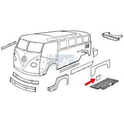 BAS DE CAISSE ARRIERE D. T2-67  ET  68-72