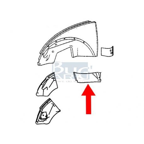 PARE-BOUE AVANT 12/1300 G.