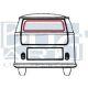 JOINT VITRE ARRIERE T2 64-79
