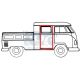 JOINT PORTE SOUTE PICK UP SIMPLE CAB 50-79