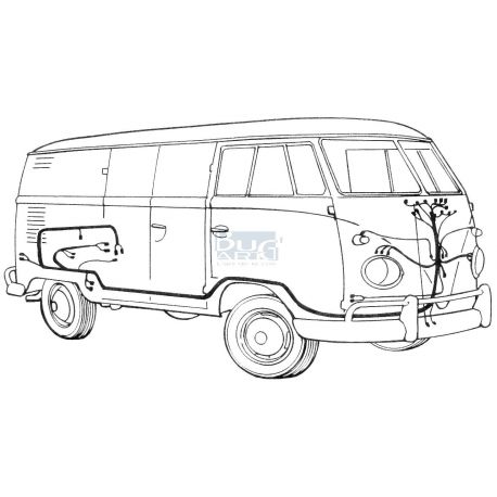 CIRCUIT ELECTRIQUE T2 1964