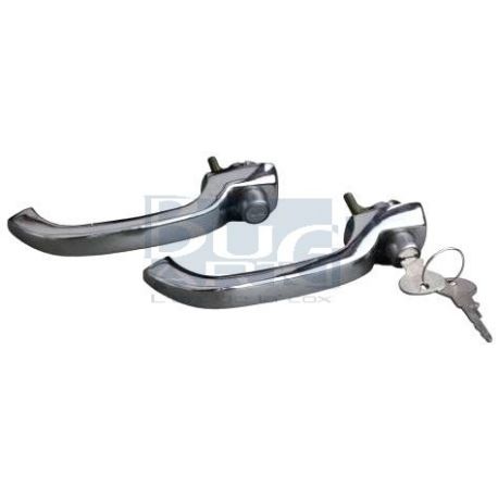 POIGNEES DE PORTE A/ CLE  T2 63-68 paire