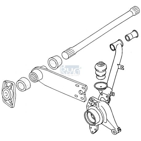 BUTOIR DE SUSPENSION ARR. Paire