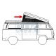 TOILE DE TOIT WESTFALIA 68-7/72