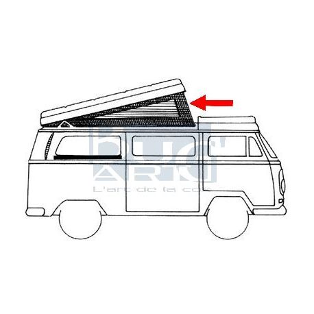 TOILE DE TOIT WESTFALIA 8/72-79