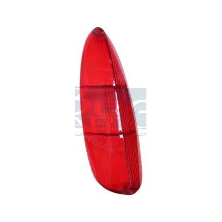 VERRE FEU AR. T3-69 PLAT rouge/rouge