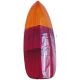 VERRE FEU AR. T3-69 PLAT rouge/orange