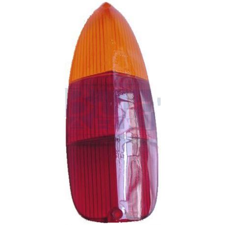 VERRE FEU AR. T3-69 PLAT rouge/orange