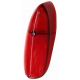 VERRE FEU AR. T3-69 BOMBE rouge