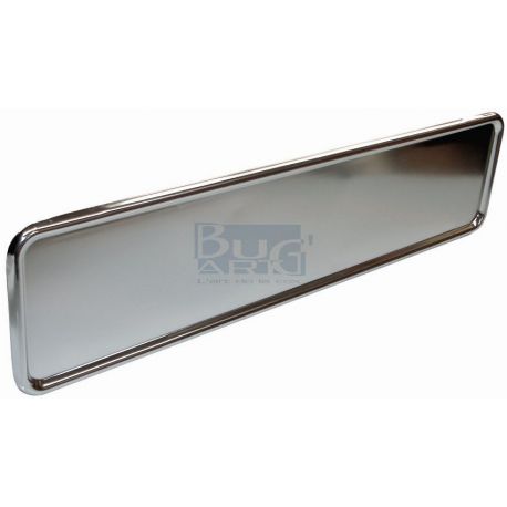SUPPORT DE PLAQUE INOX 520 X 112 M