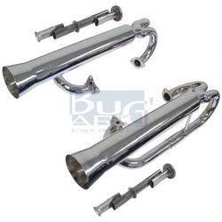 ECHAP.4en2 DUAL BAJA CHROME ss/chauf.