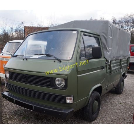 VW Transporter T3 PickUp - Vert - 1980 - moteur 70ch
