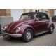 (Vendue)  VW Coccinelle 1300 Cabriolet - violet foncé - 1970