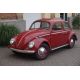 (Vendue) VW Coccinelle 1200 rouge 1964