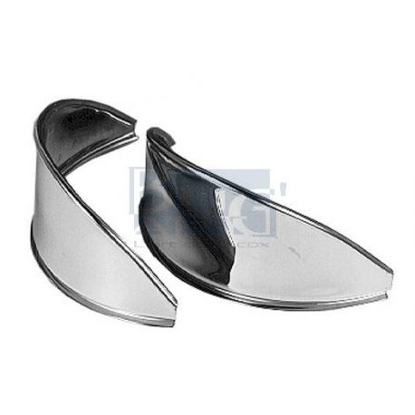 CASQUETTES PHARE CHROME -67 paire