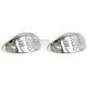 CASQUETTES PHARE CHR. A/RAINURES 68- paire