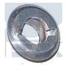 ECROU ALU FIX  BOUTON SUR TBL DE BORD 14MM 8/67-