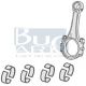COUSSINETS BIELLE 0.25  25 ET 30CV