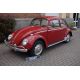 VW Coccinelle 1300 rouge rubis 1966