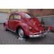 VW Coccinelle 1300 rouge rubis 1966