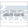 AUTOCOLLANTS SYNCRO ARGENT 3pc