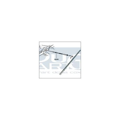 TUBE GUIDE CABLE ACCEL. 1,1 ET 1,2L