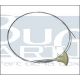 CABLE COFFRE AV.T1-68 ET KG bouton blanc