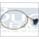 CABLE DE CAPOT MOTEUR 56-74 BOUTON NOIR
