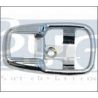 CONTOUR GACHE DE PORTE CHROME EN PLASTIQUE paire