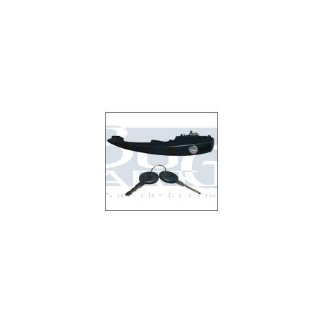 POIGNEE PORTE 68- A/CLEFS NOIRE