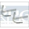 NERF BARS  68- CHROME PAIRE