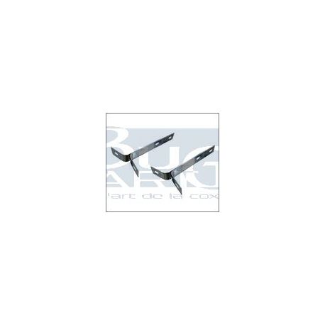 FERRURES P.C. -67 AV. CHROME paire