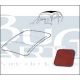 TOILE DECOUVRABLE VINYL 57-63 RUBY-RED
