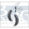 GRILLE AR. LAT. Demi-lune (la paire)